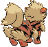 PokeRogue Dex: Arcanine back