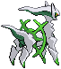 PokeRogue Dex: Arceus Grass back