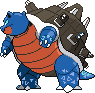 PokeRogue Dex: G-Max Blastoise back