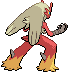 PokeRogue Dex: Blaziken back