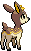 PokeRogue Dex: Deerling Winter back