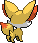 PokeRogue Dex: Fennekin back