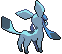 PokeRogue Dex: Glaceon back