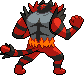 PokeRogue Dex: Incineroar back