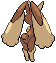 PokeRogue Dex: Lopunny back