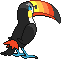 PokeRogue Dex: Toucannon back