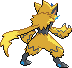 PokeRogue Dex: Zeraora back